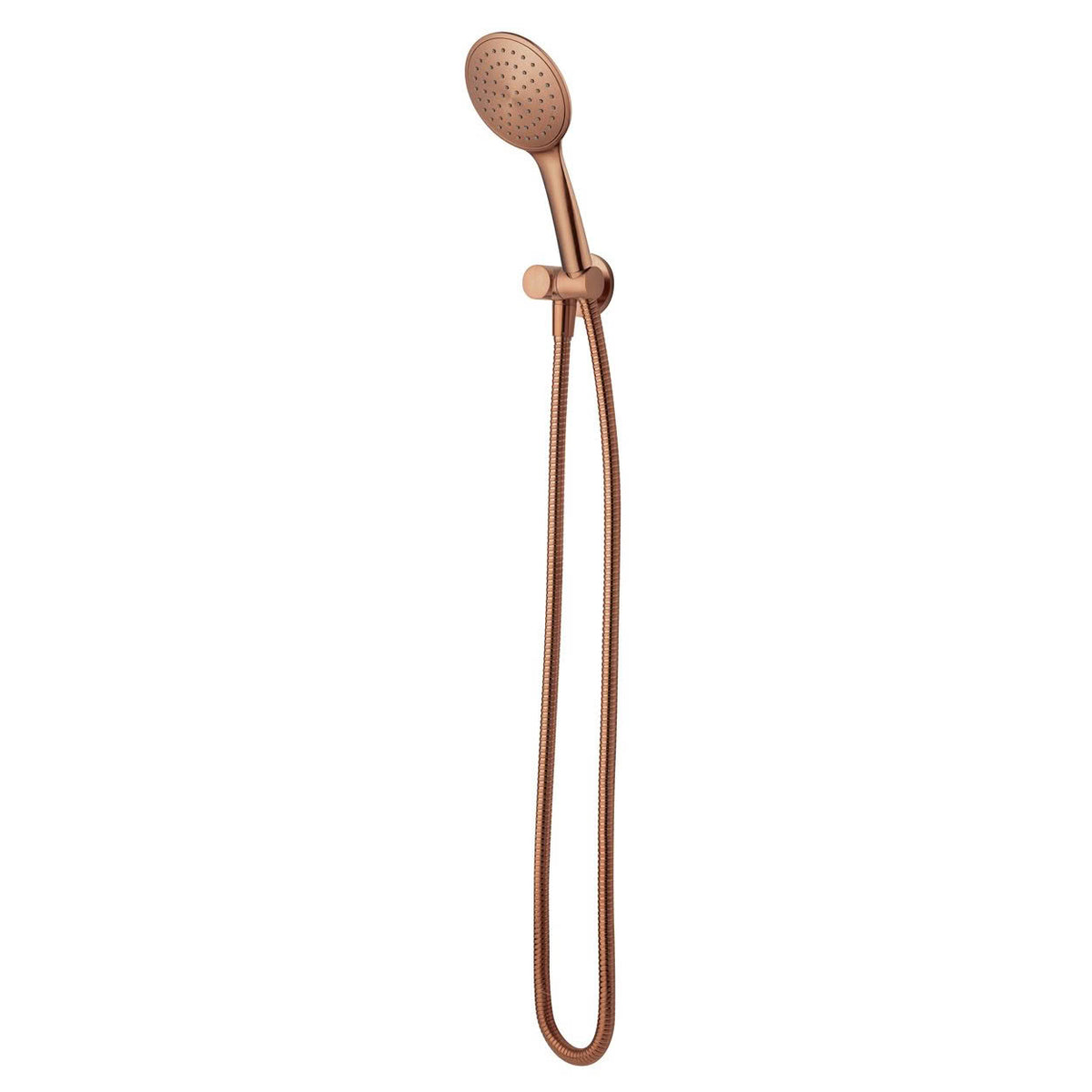 Voda Storm Wall Mounted Shower Kit Round Handpiece Brushed Copper
