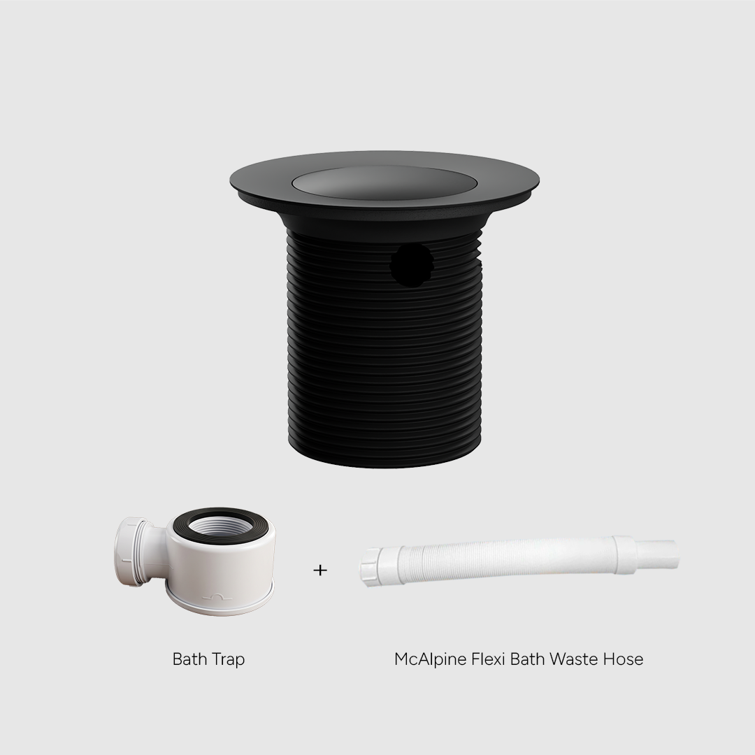 Versa Pop Up Bath Waste Kit 40mm | Overflow