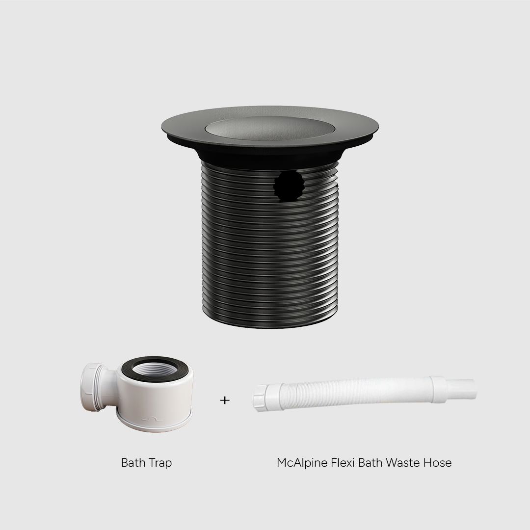 Versa Pop Up Bath Waste Kit 40mm | Overflow