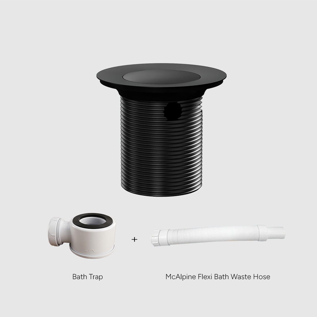 Versa Pop Up Bath Waste Kit 40mm | Overflow