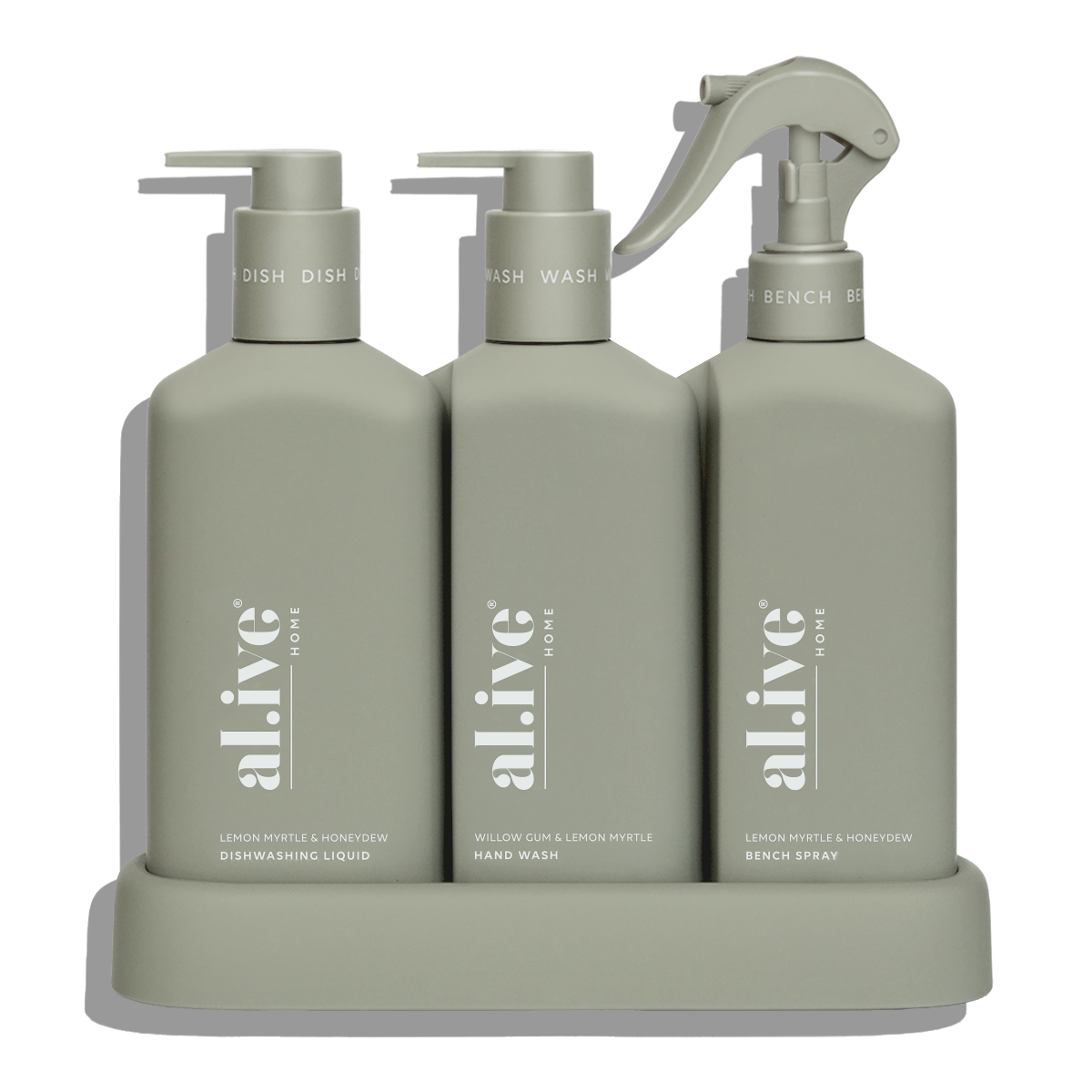 Al.ive Kitchen Trio Limited Edition - Willow Gum & Lemon Myrtle + Lemon Myrtle & Honeydew