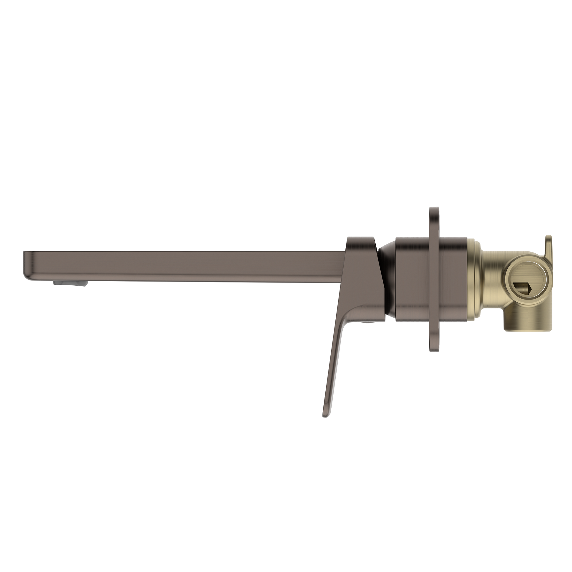 METHVEN-WAIPORI-MK2-WALL-BASIN-BATH-MIXER-BRUSHED-BRONZE-SIDE