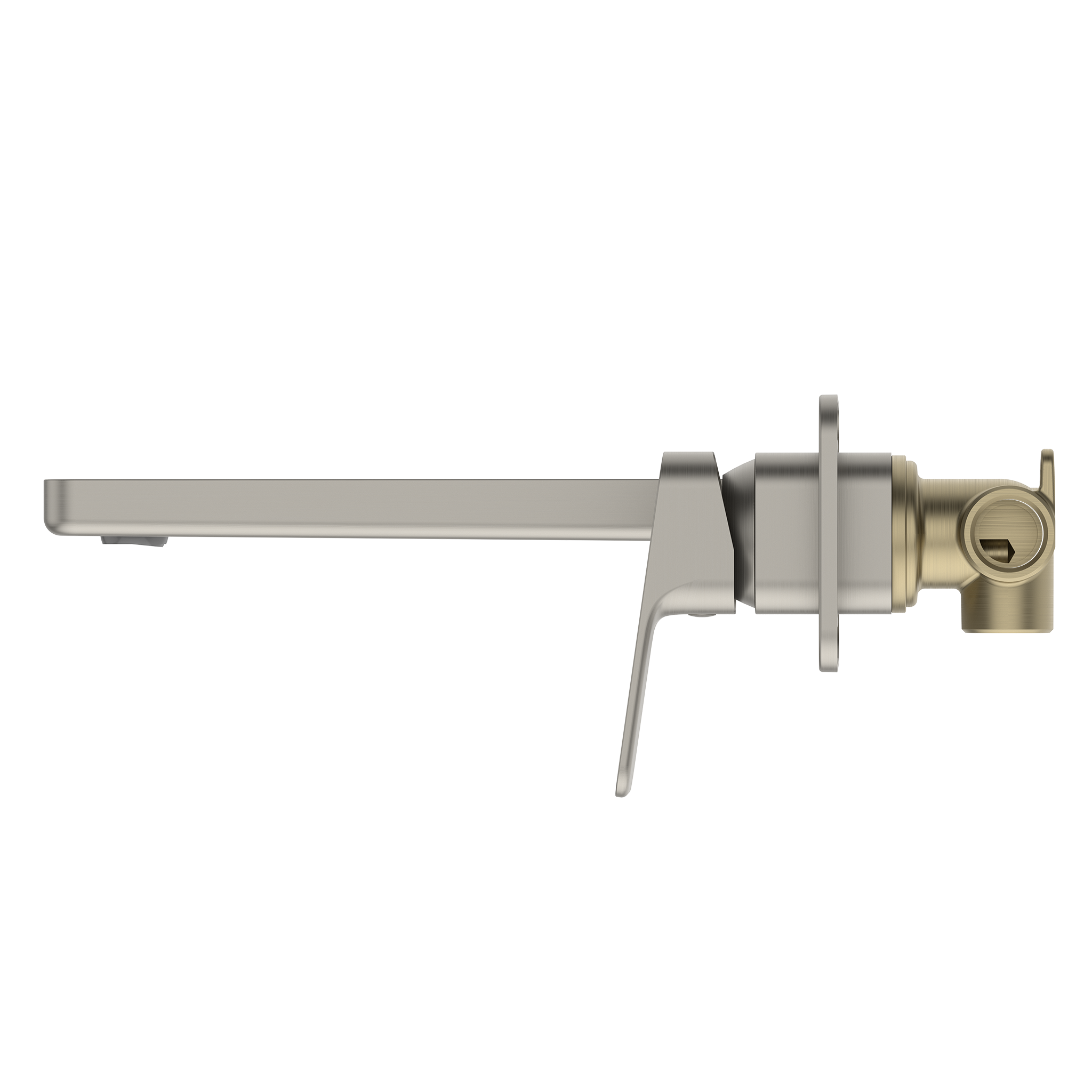 METHVEN-WAIPORI-MK2-WALL-BASIN-BATH-MIXER-BRUSHED-NICKELL-SIDE