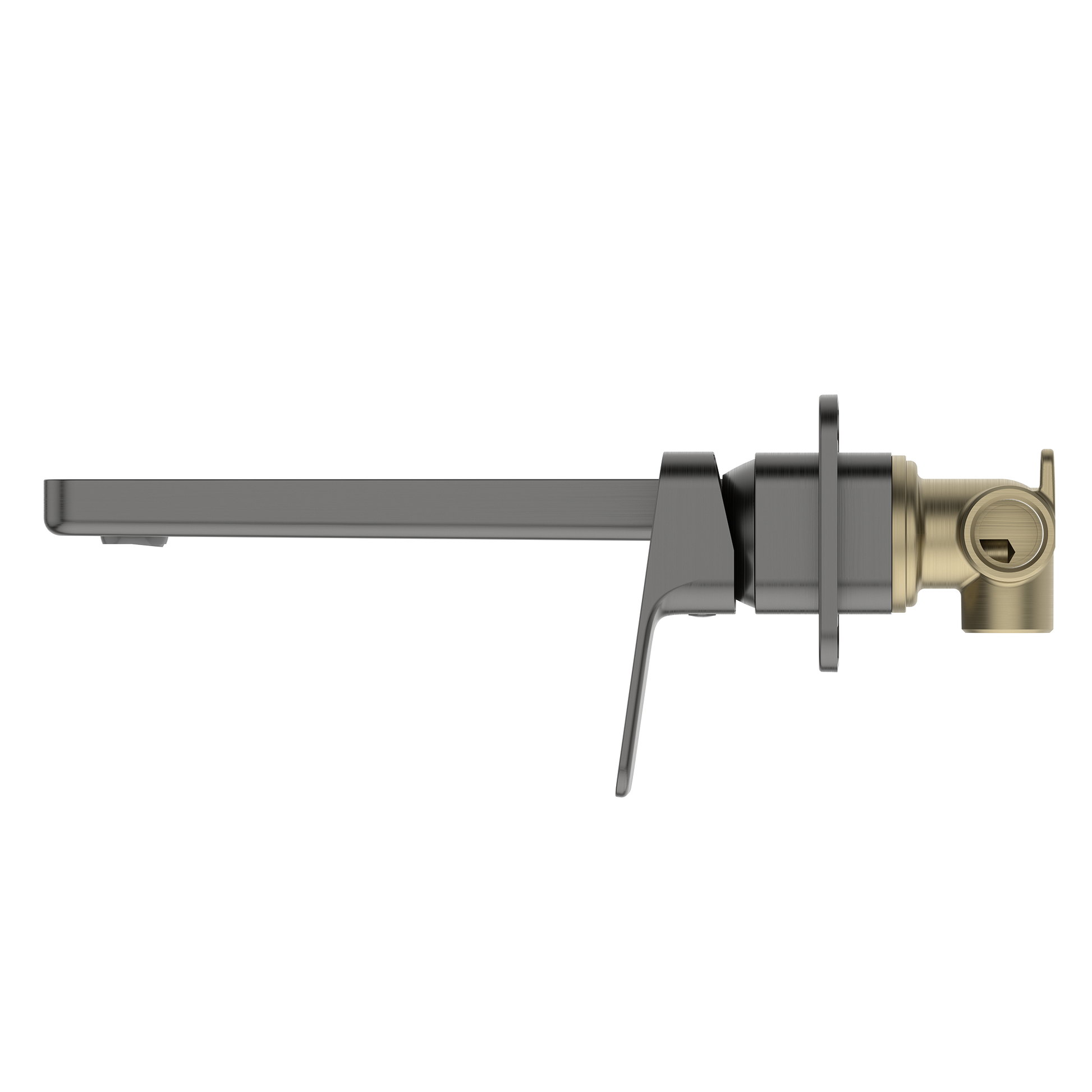 METHVEN-WAIPORI-MK2-WALL-BASIN-BATH-MIXER-GUNMETAL-SIDE