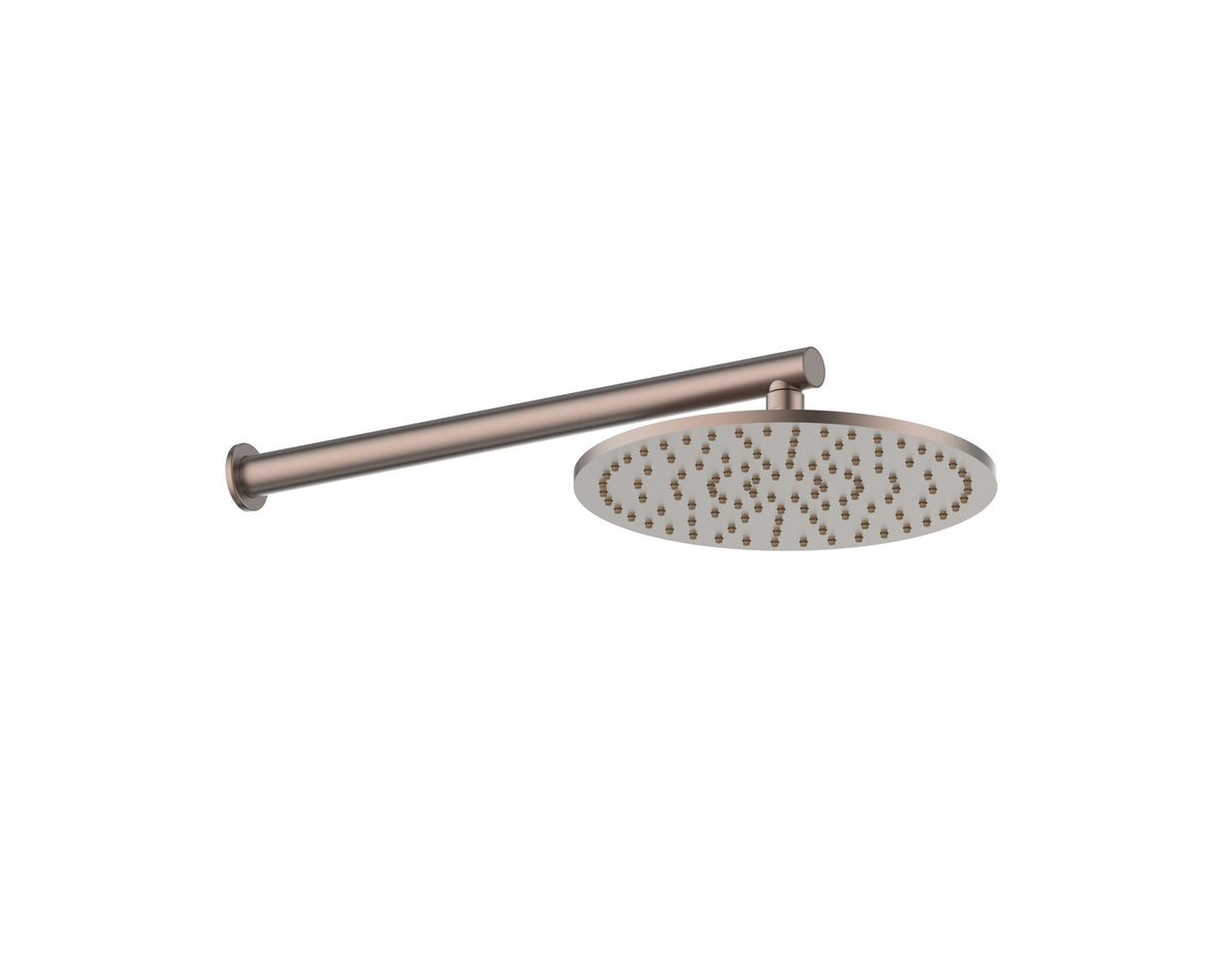 Greens Lavish Brass Wall Shower - Brushed Bronze