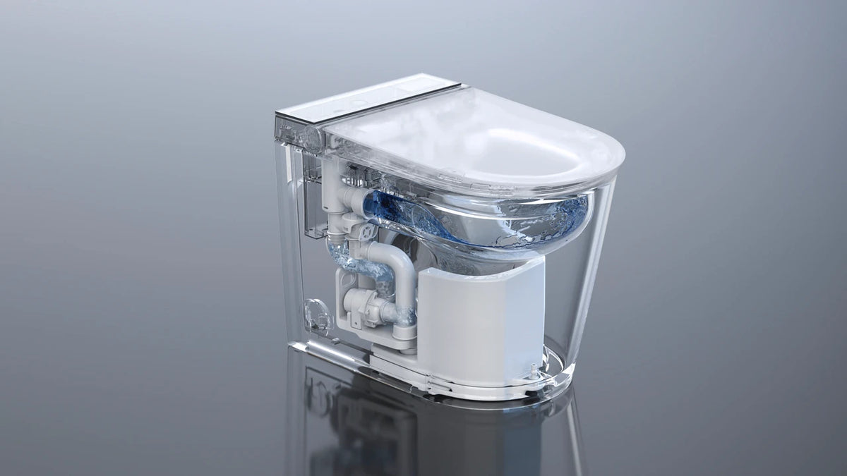Englefield Sapphire intelligent toilet internal view