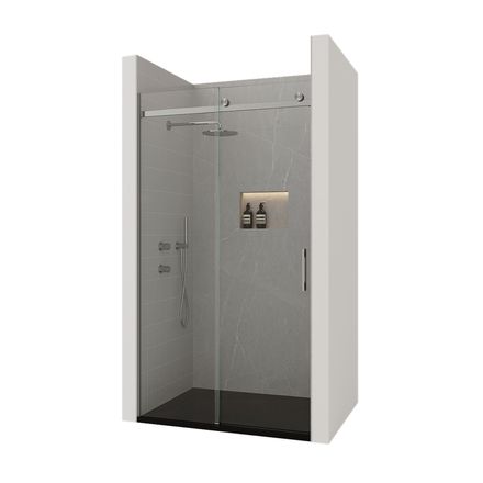 ebony-and-ivory-fixed-panel-base-tiled-shower-kit