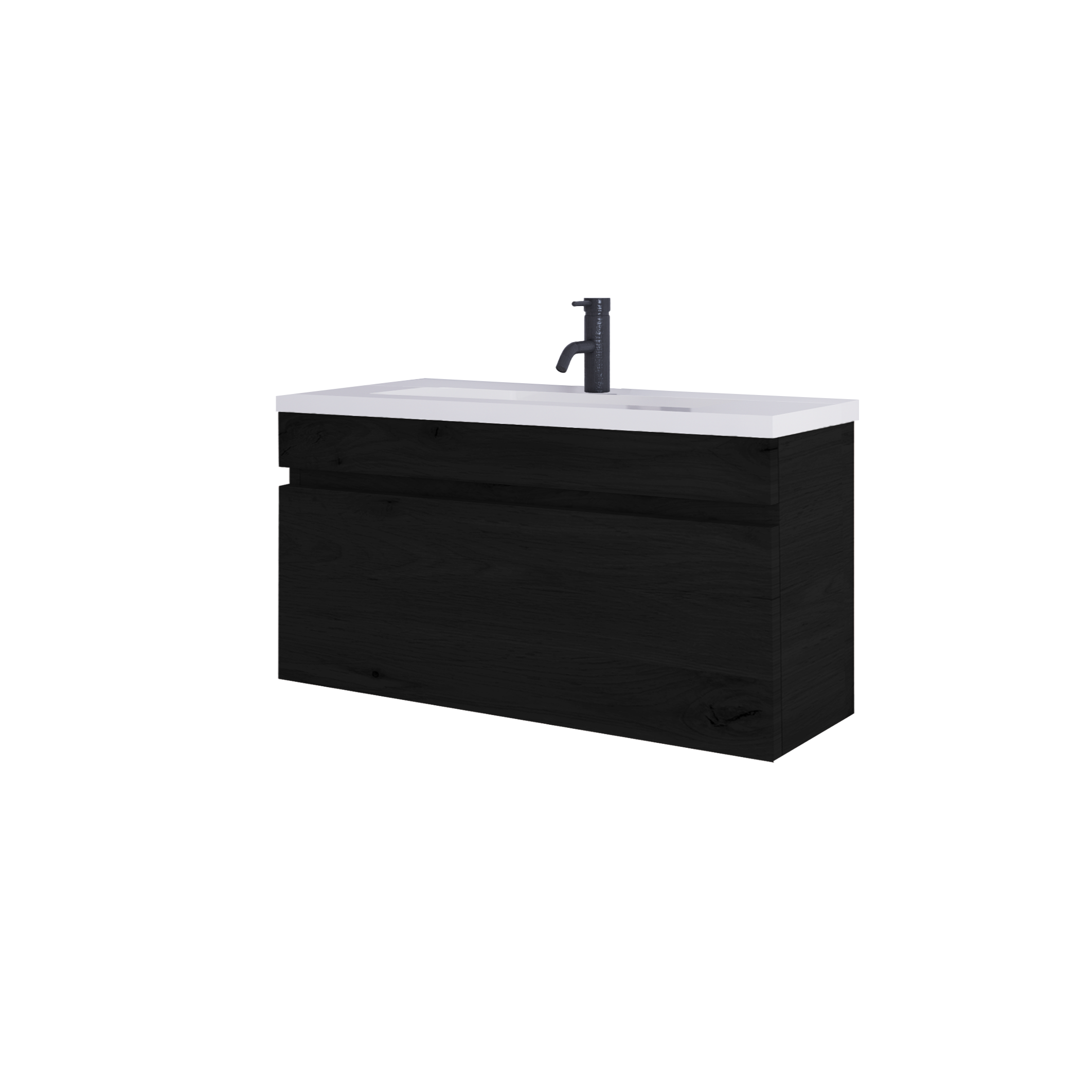CODE LUX 900 SLIM SINGLE DRAWER VANITY RANGE - 5 COLOURS