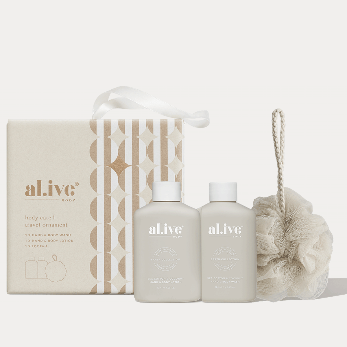 Al.ive Body Travel Ornament - Sea Cotton & Coconut
