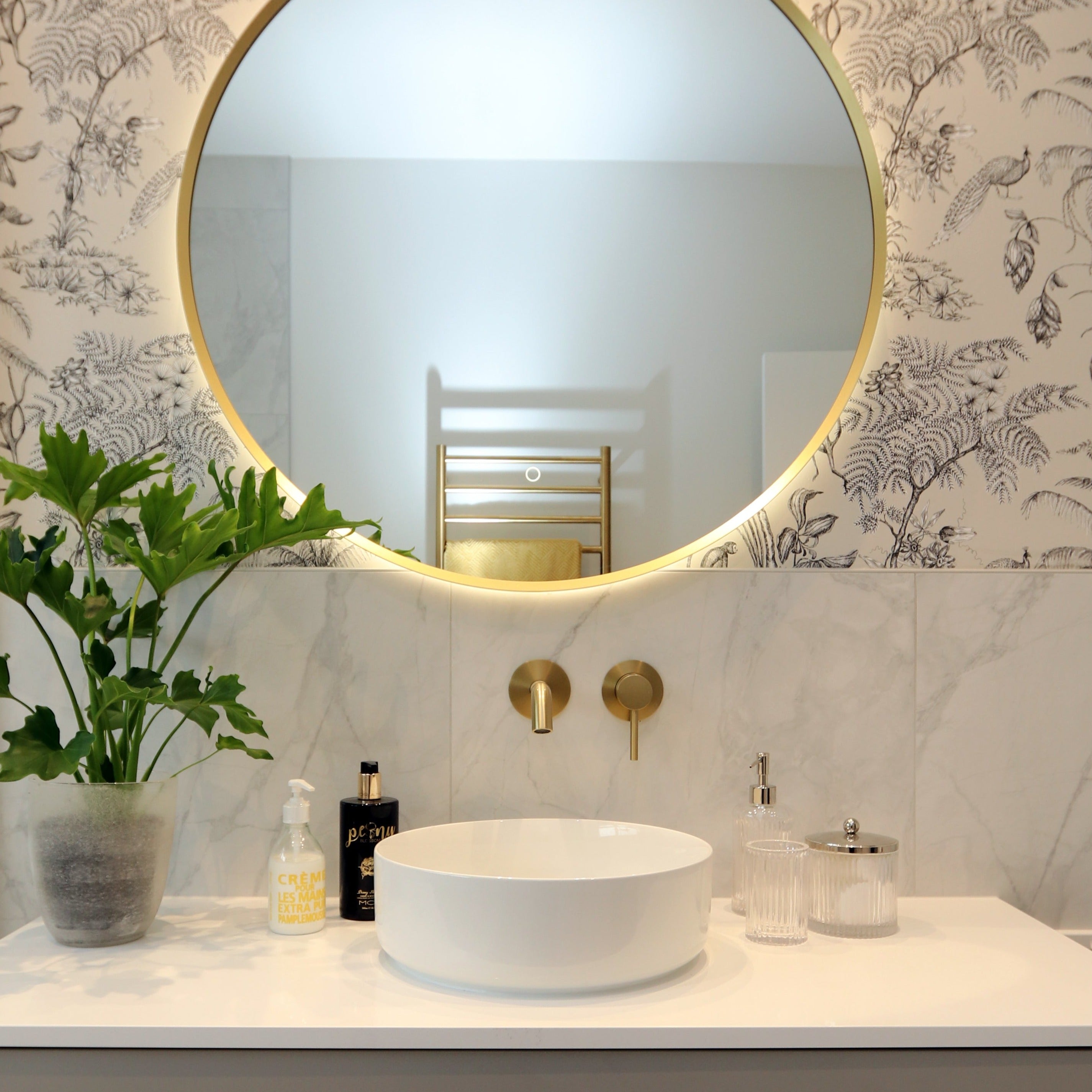 CODE PURE ROUND CERAMIC BASIN 360MM