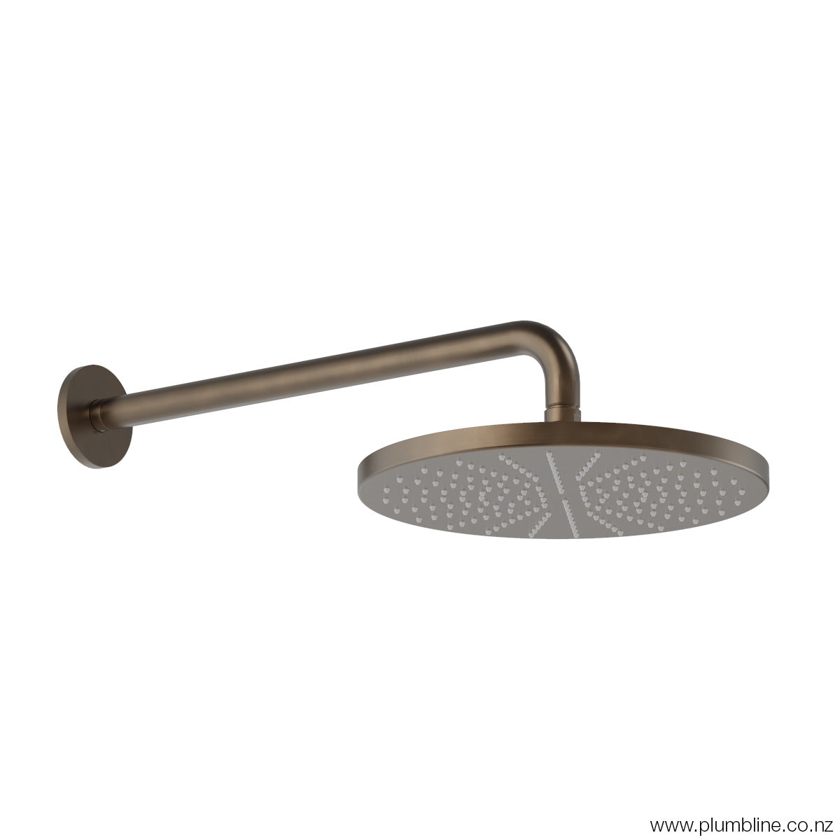 Plumbline Buddy 250mm Wall Mount Rainhead