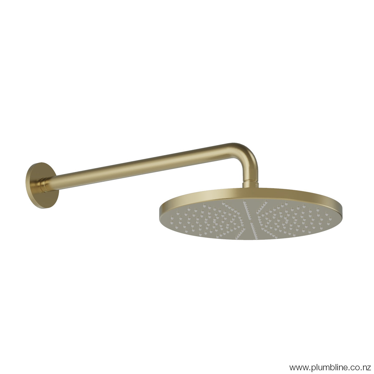 Plumbline Buddy 250mm Wall Mount Rainhead