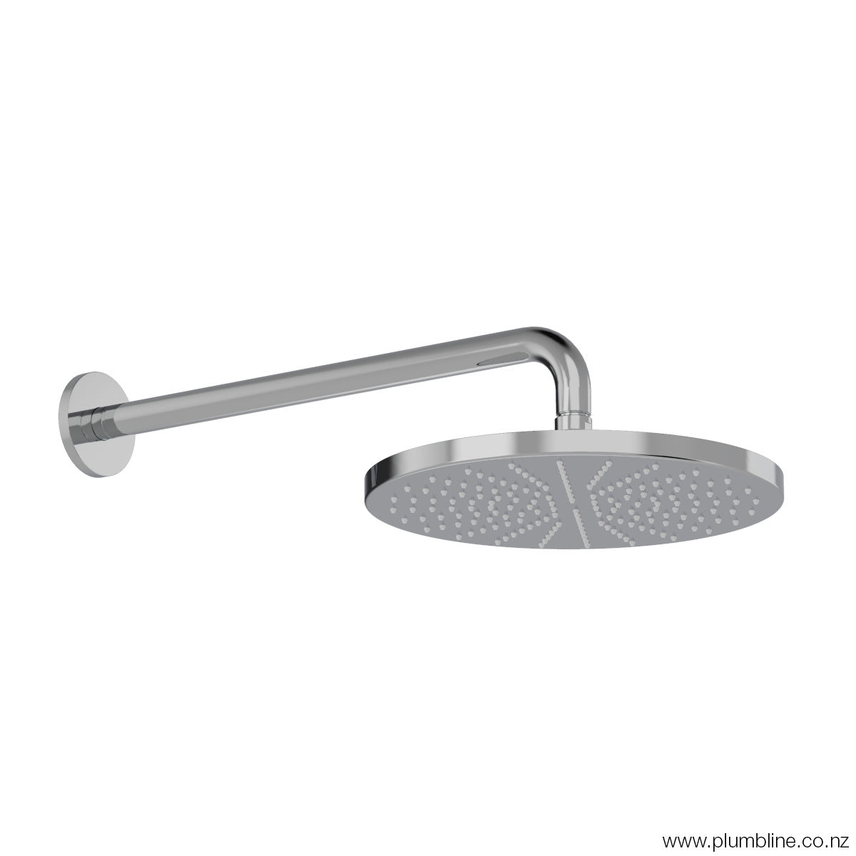 Plumbline Buddy 250mm Wall Mount Rainhead