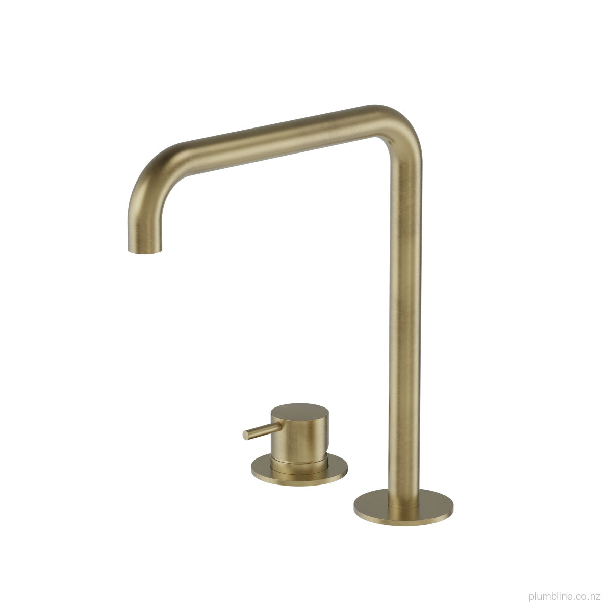 Plumbline Buddy Square 2 Hole High Mixer