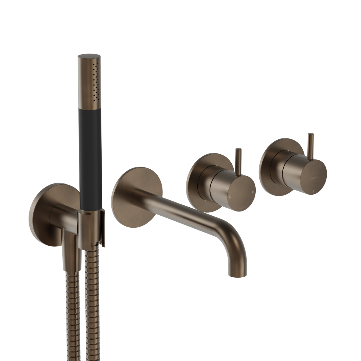 Plumbline Buddy Wall Mount Bath/Shower Set