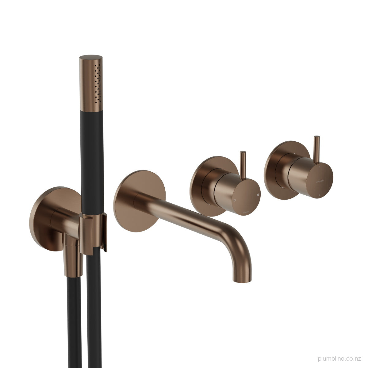Plumbline Buddy Wall Mount Bath/Shower Set