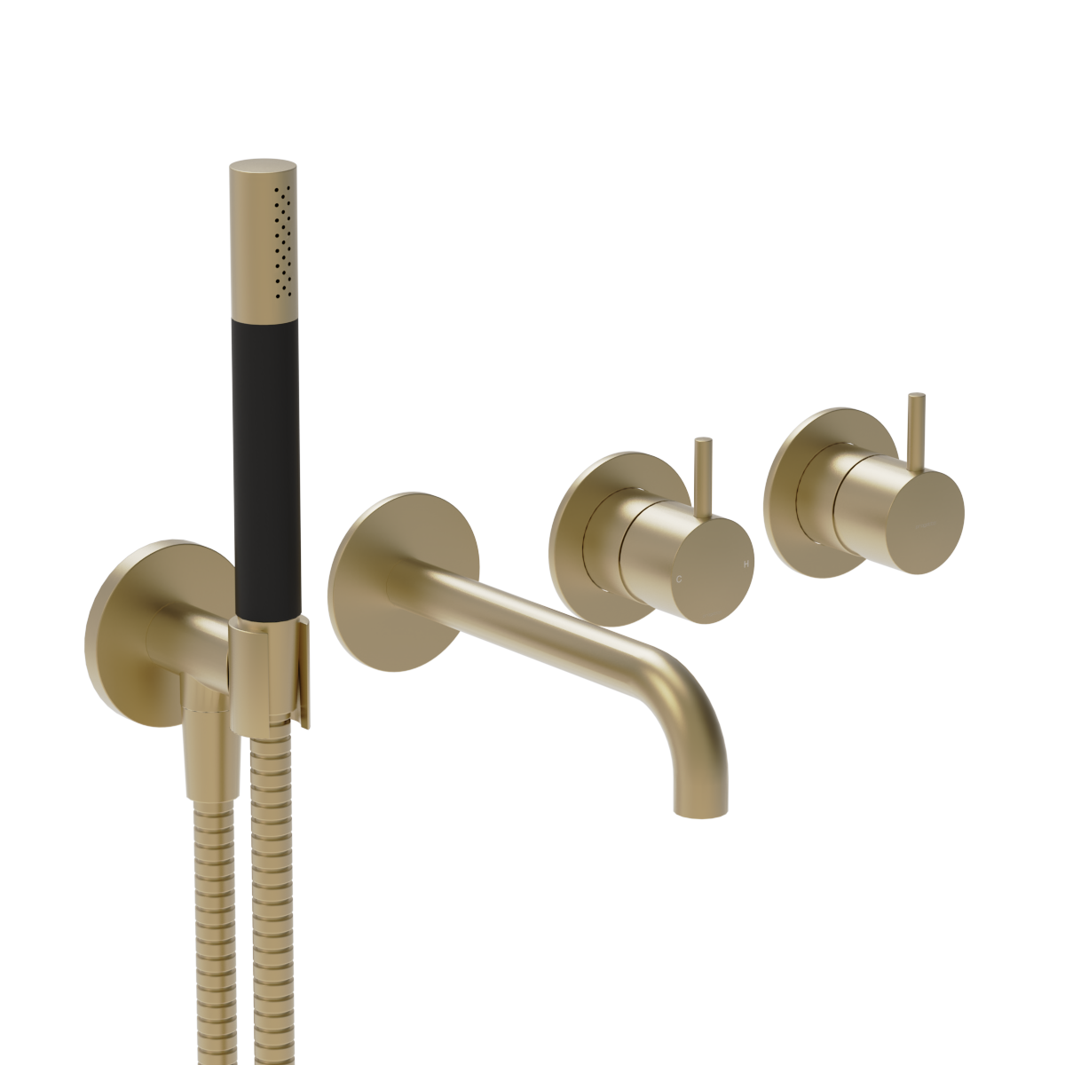 Plumbline Buddy Wall Mount Bath/Shower Set