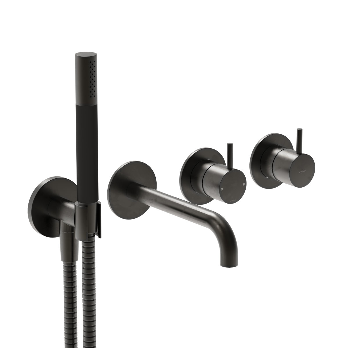 Plumbline Buddy Wall Mount Bath/Shower Set
