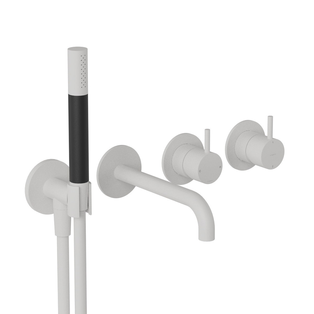 Plumbline Buddy Wall Mount Bath/Shower Set