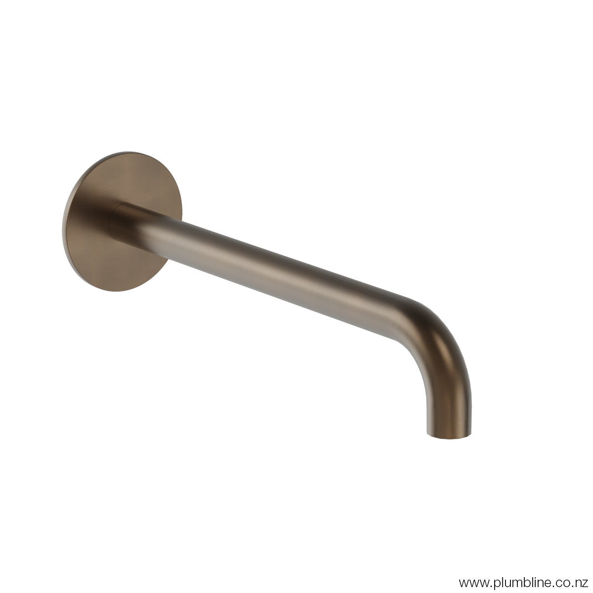 Plumbline Buddy Wall Mount Bath Spout 250mm