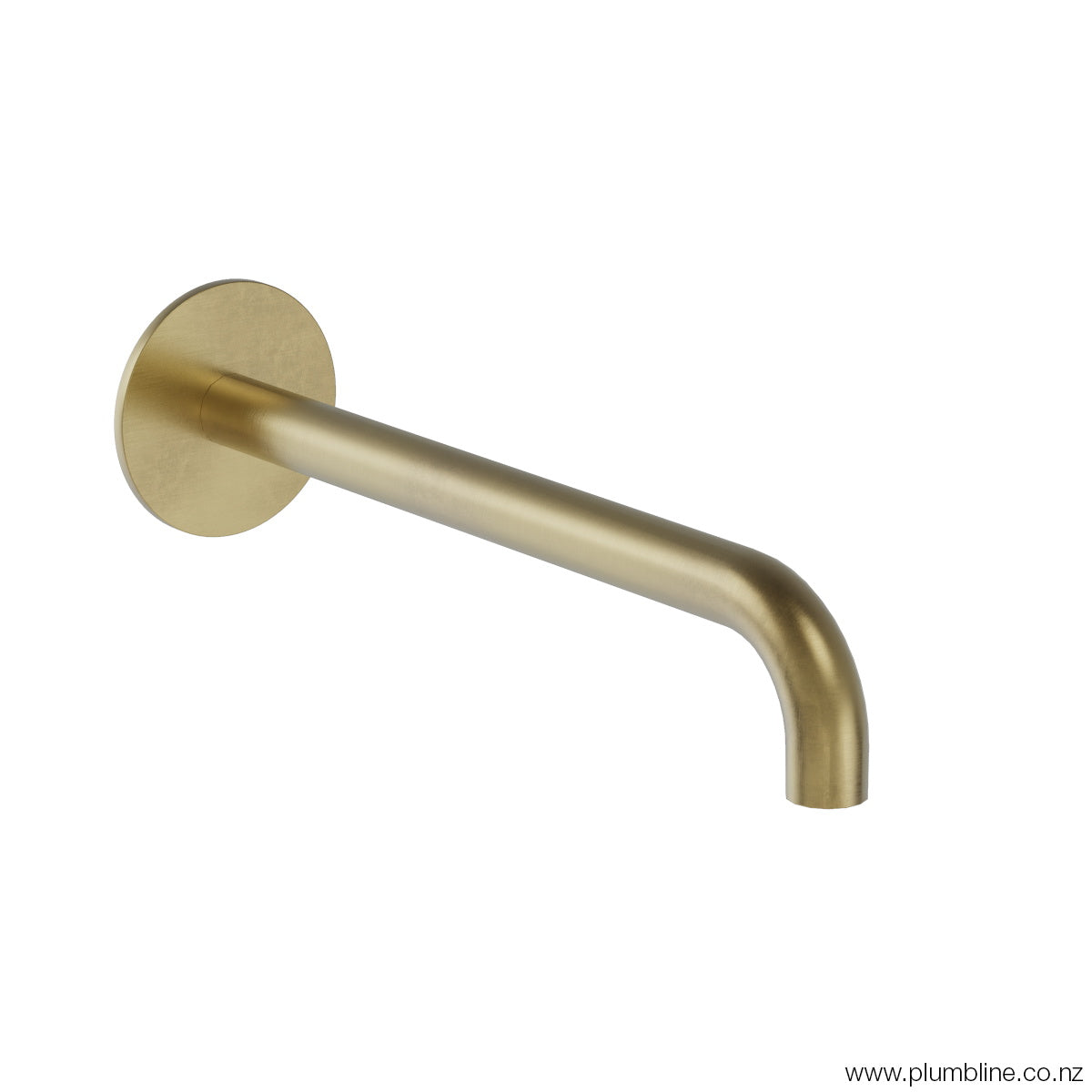 Plumbline Buddy Wall Mount Bath Spout 250mm