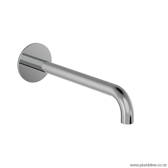 Plumbline Buddy Wall Mount Bath Spout 250mm