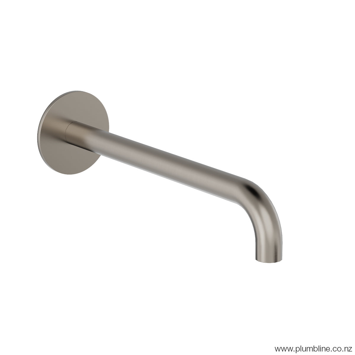 Plumbline Buddy Wall Mount Bath Spout 250mm