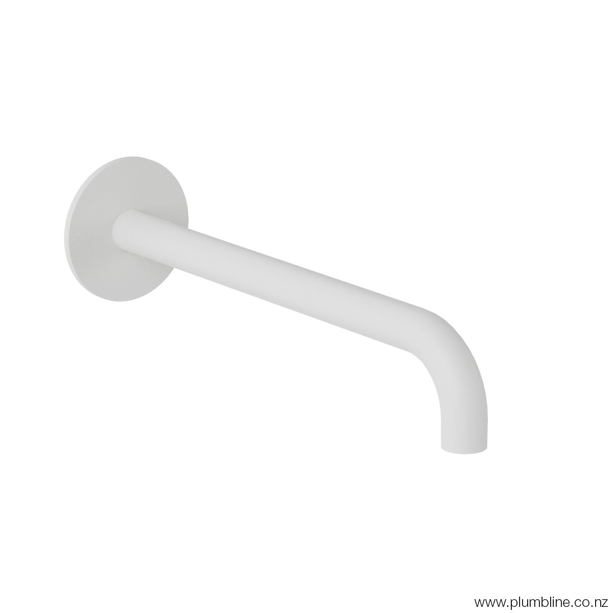 Plumbline Buddy Wall Mount Bath Spout 250mm