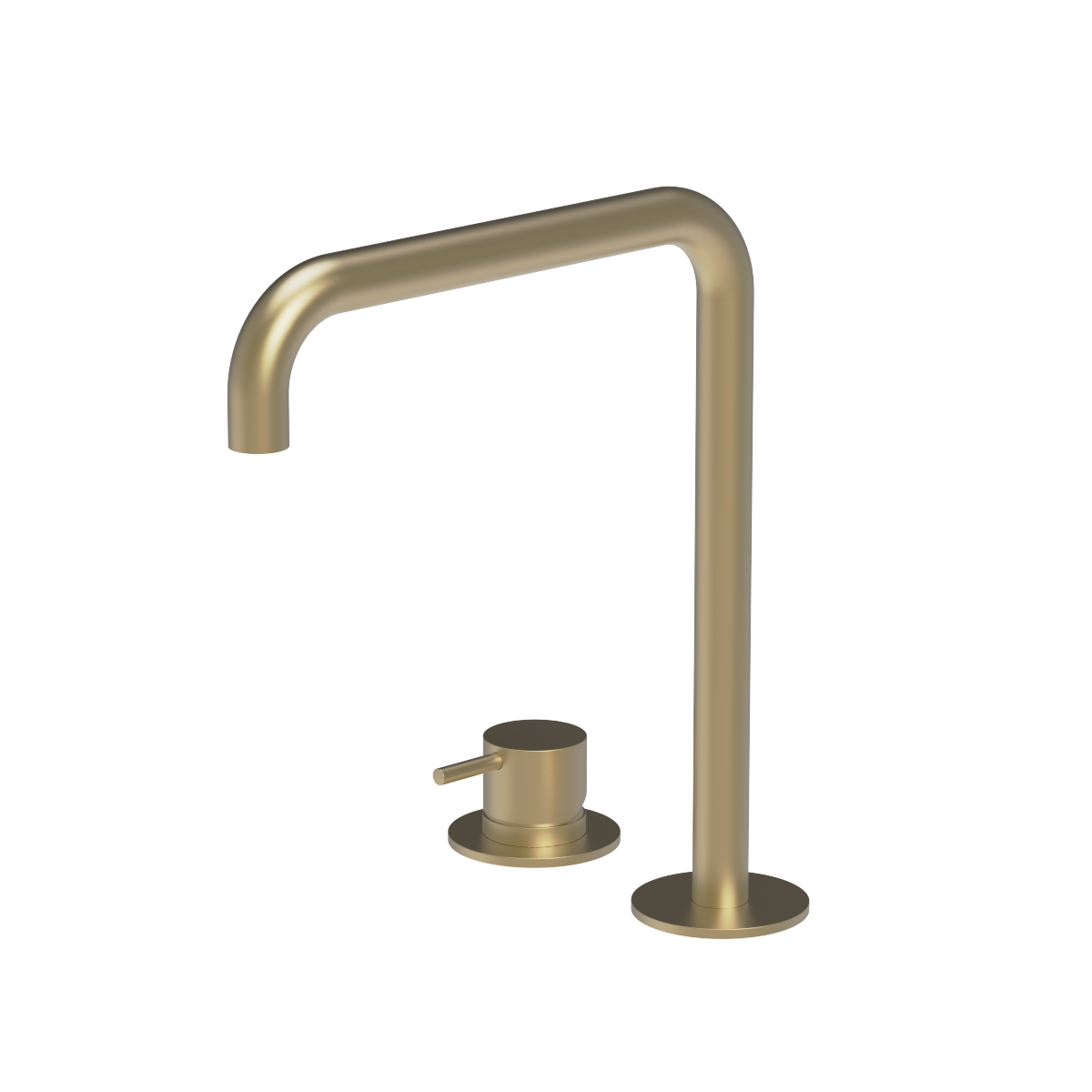 Plumbline Buddy Square 2 Hole High Mixer
