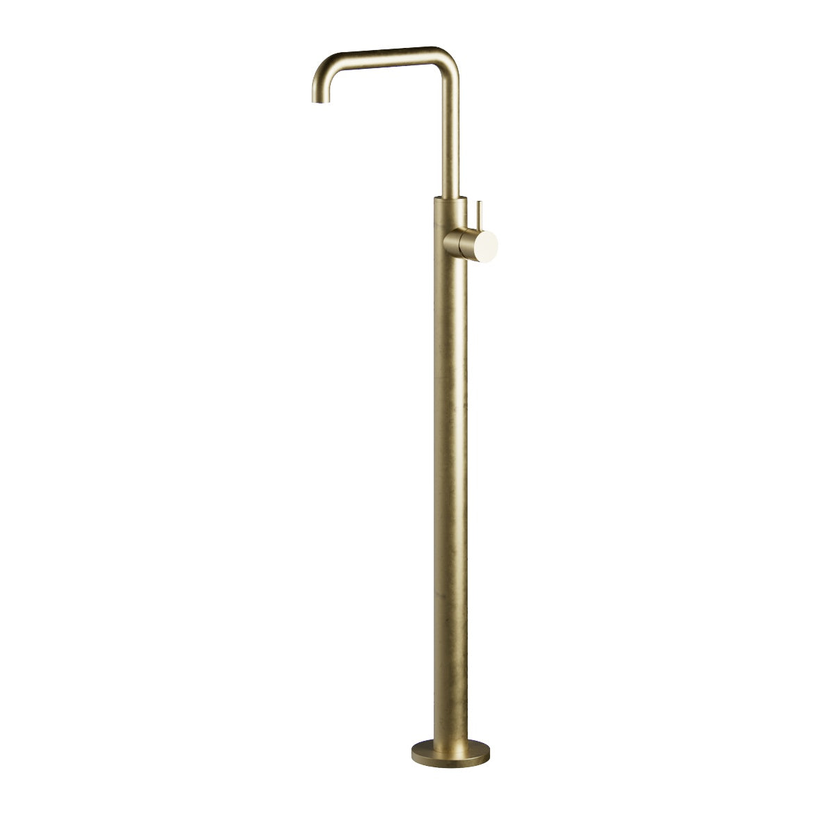 Plumbline Buddy Square Floor Mount Bath Filler No Handshower