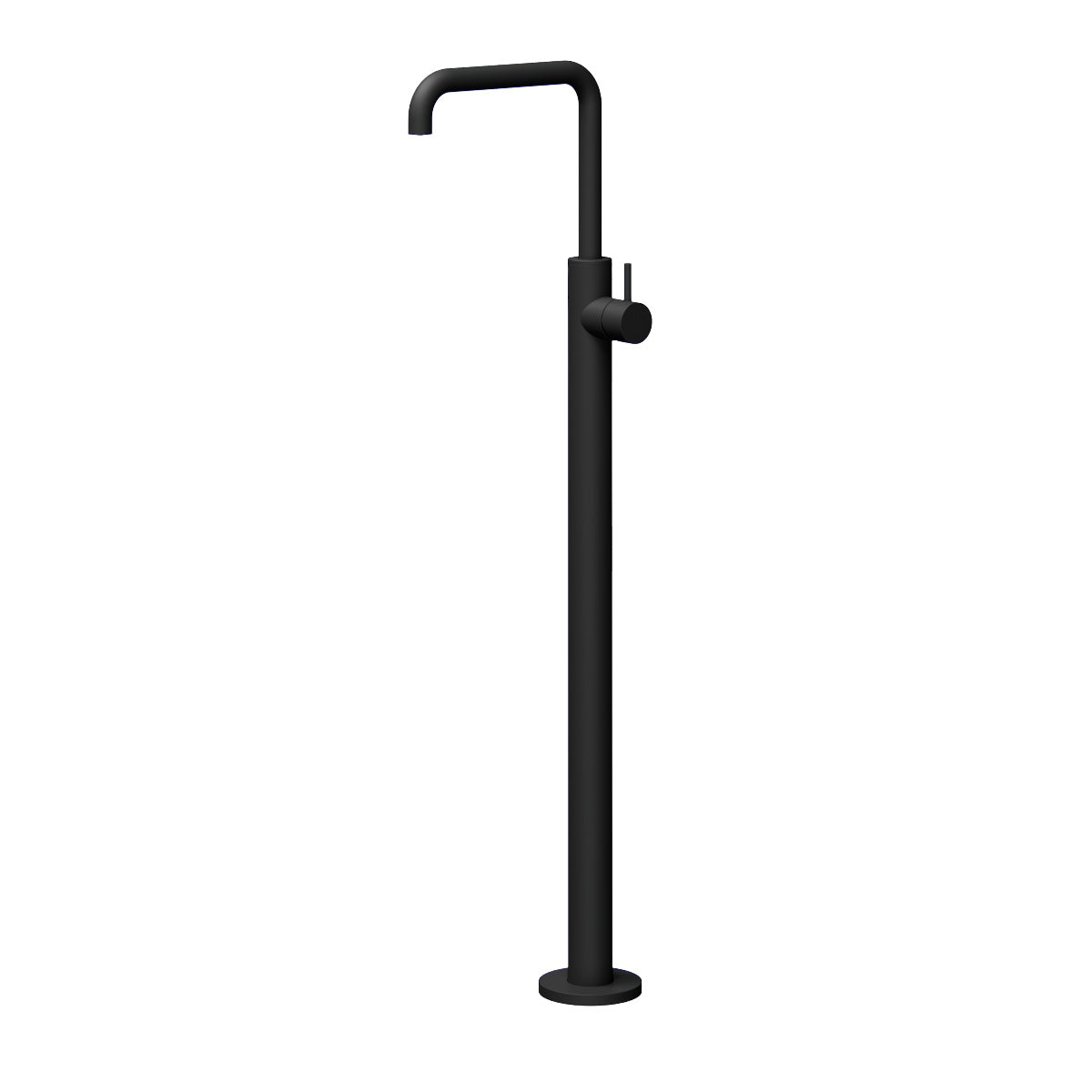 Plumbline Buddy Square Floor Mount Bath Filler No Handshower