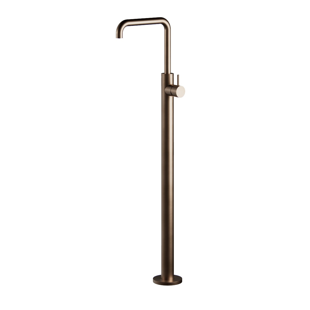 Plumbline Buddy Square Floor Mount Bath Filler No Handshower
