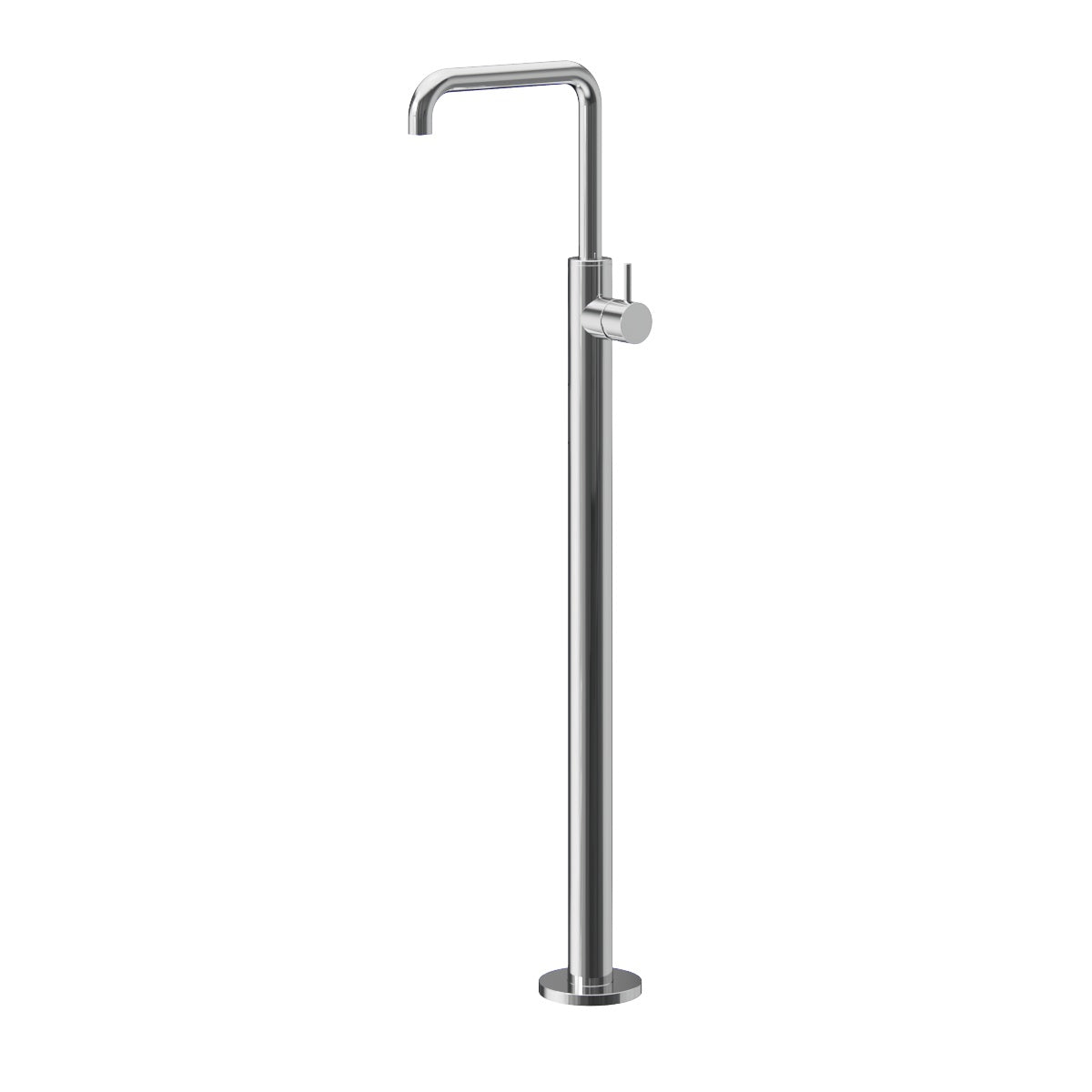 Plumbline Buddy Square Floor Mount Bath Filler No Handshower