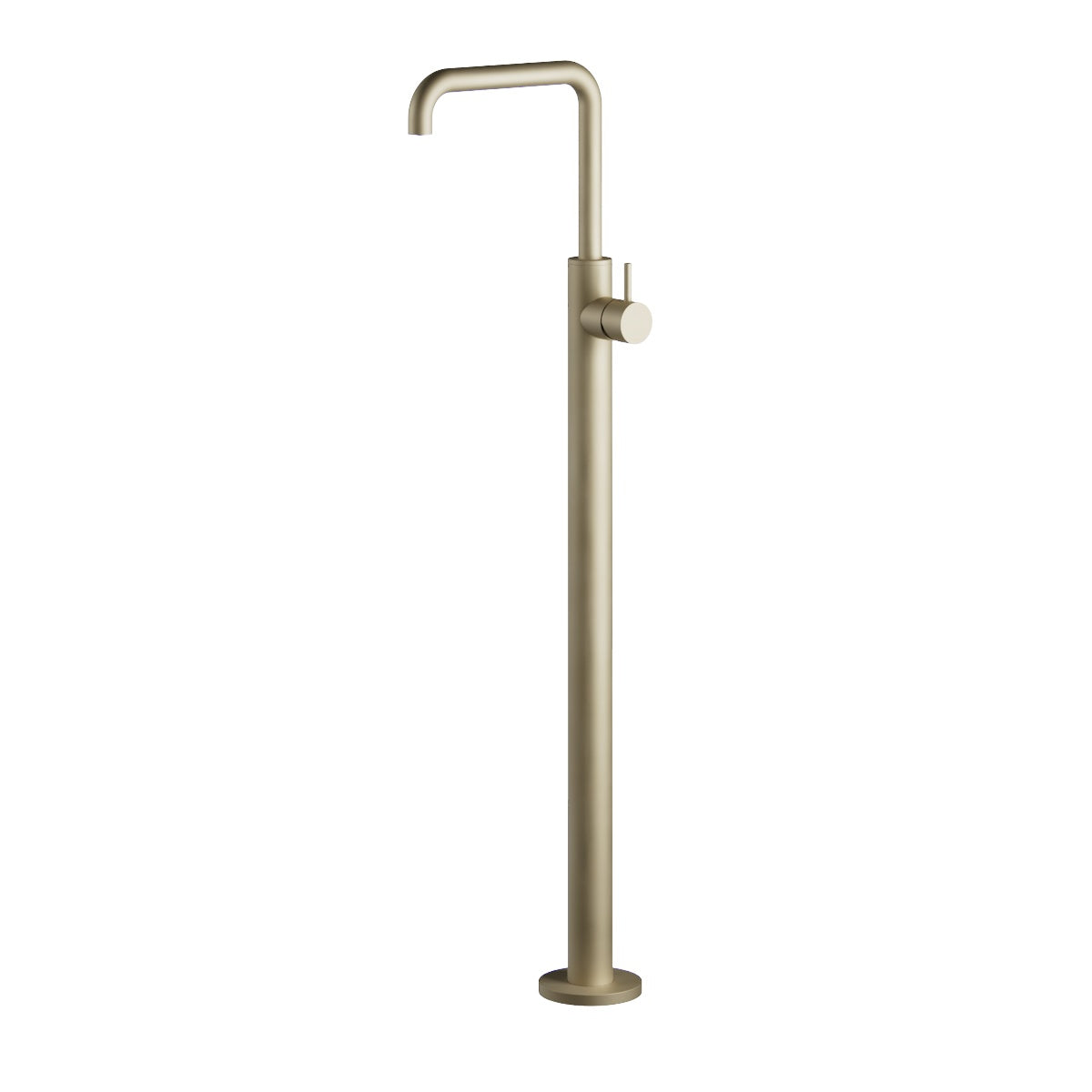 Plumbline Buddy Square Floor Mount Bath Filler No Handshower