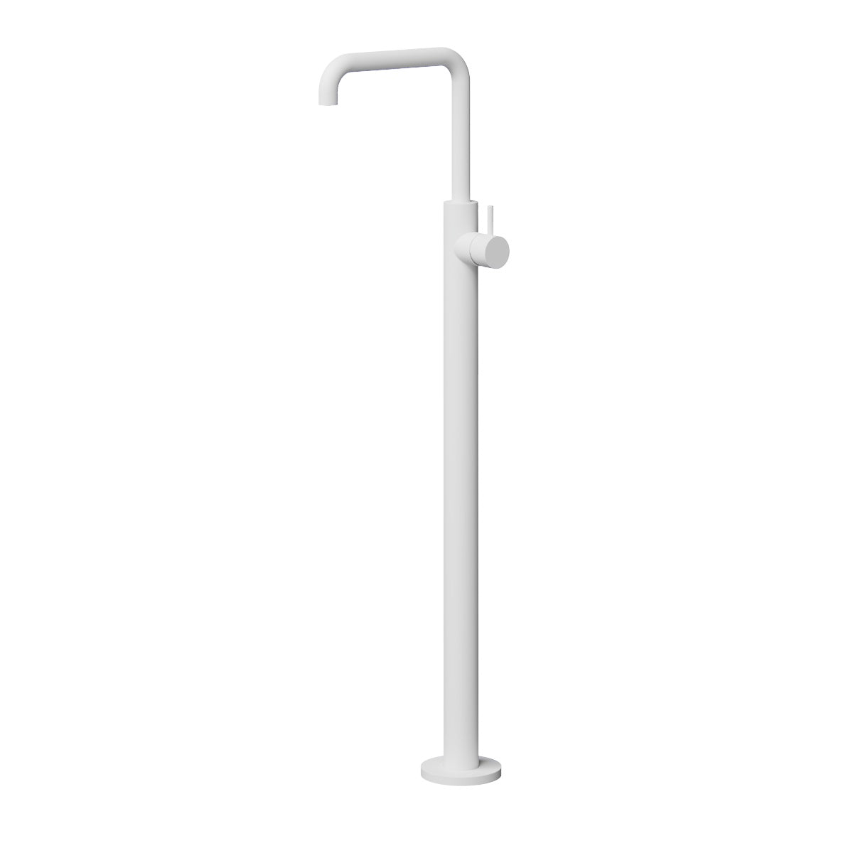 Plumbline Buddy Square Floor Mount Bath Filler No Handshower