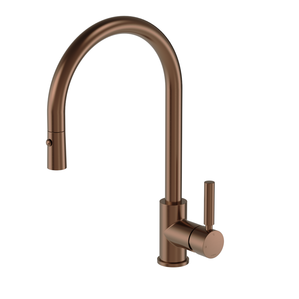 Plumbline Buddy Pro Kitchen Mixer Round Spout With Pull Out Spray