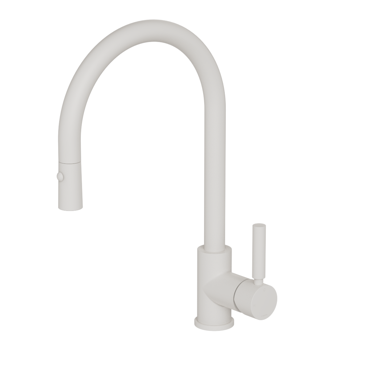 Plumbline Buddy Pro Kitchen Mixer Round Spout With Pull Out Spray