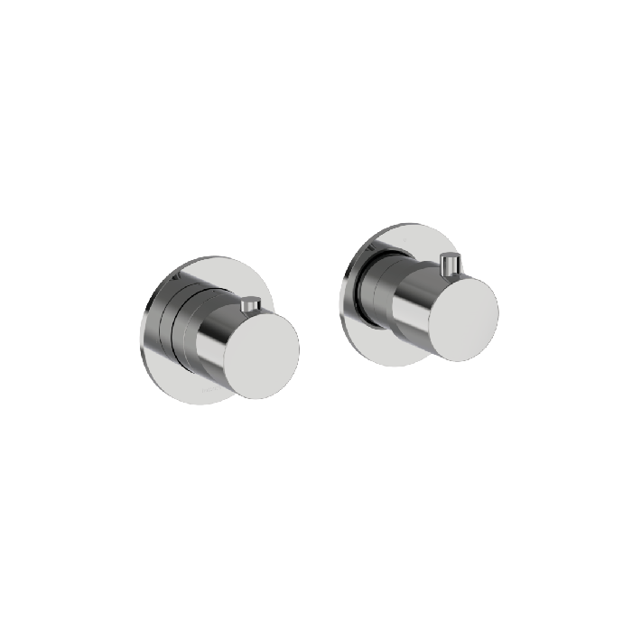 Plumbline Buddy Thermostatic Shower Mixer Horizontal With 1 Stop Valve