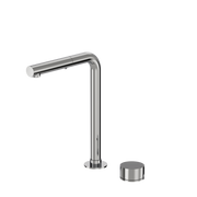 Plumbline Buddy Zero 2 Hole Kitchen Mixer Straight Spout With Pull Out Spray