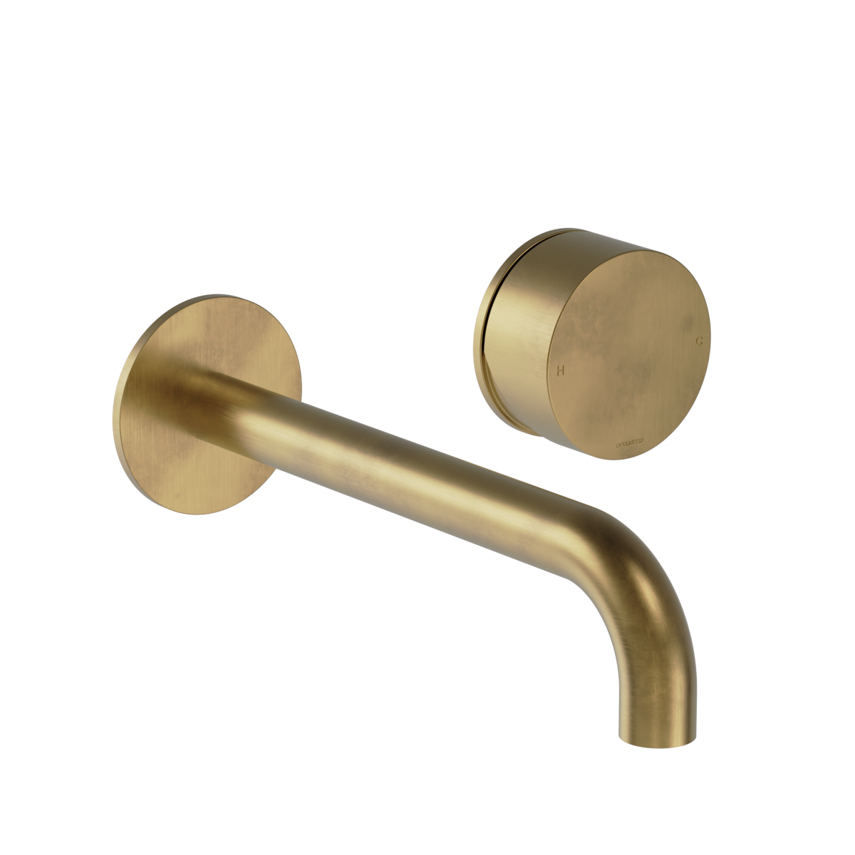 Plumbline Buddy Zero Wall Mixer and Spout