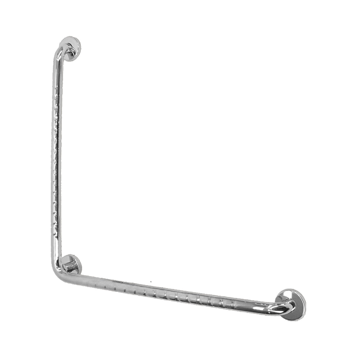 Plumbline Progetto Stainless Steel Grab Rail 750mm x 750mm 90°