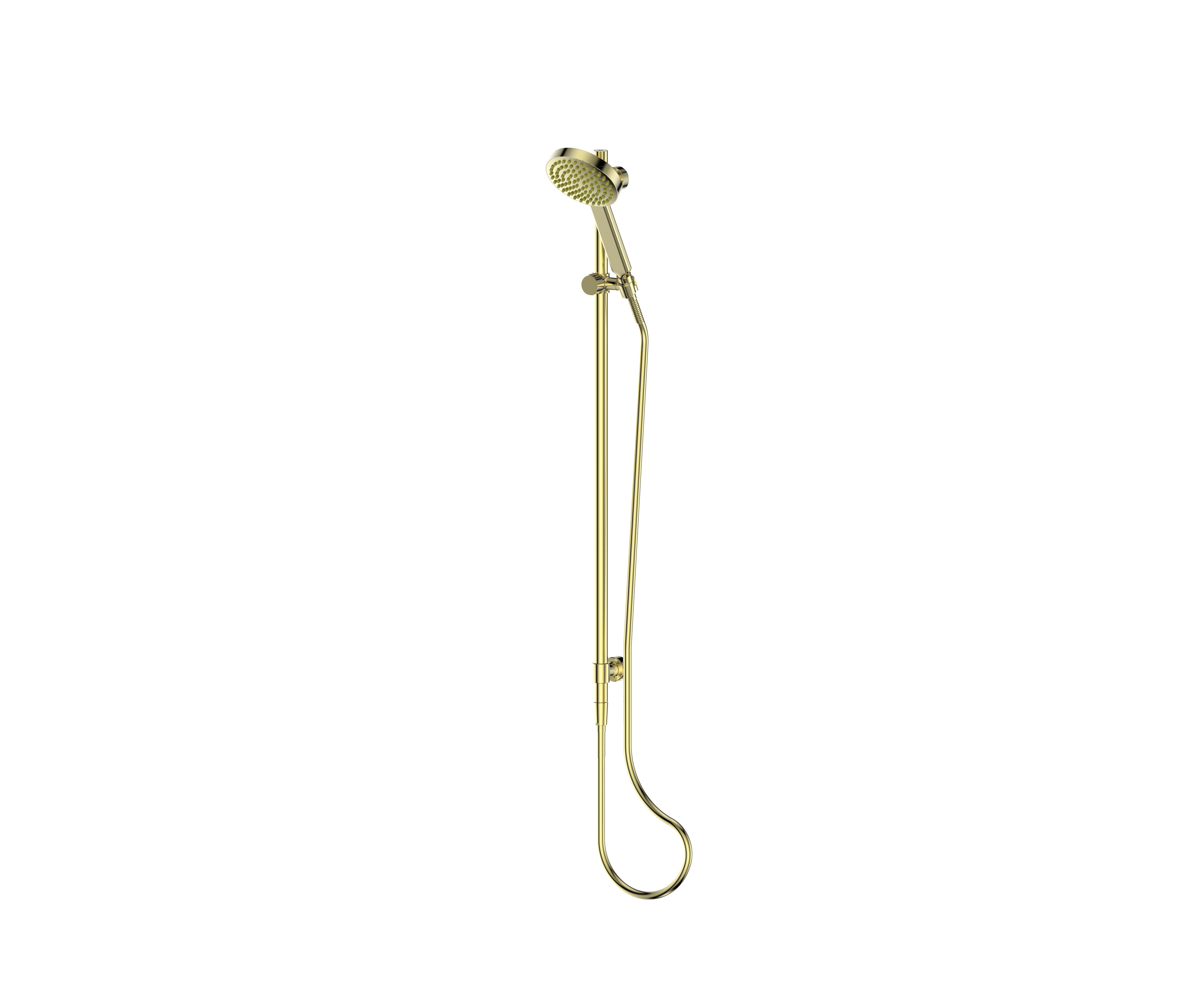 Greens Lavish Brass Rail Shower