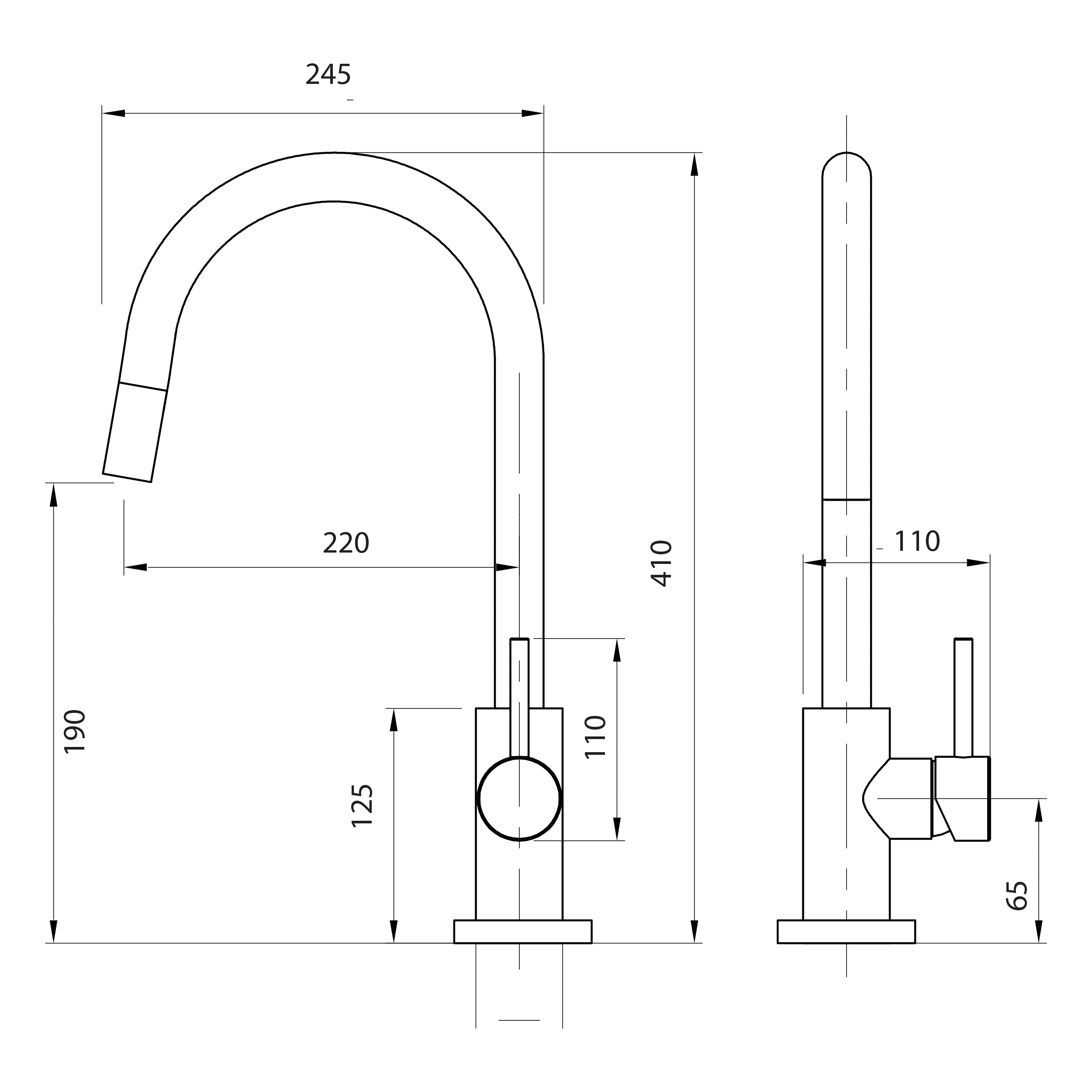 coda-storm-minimalist-pullout-sink-mixer-spec-sheet