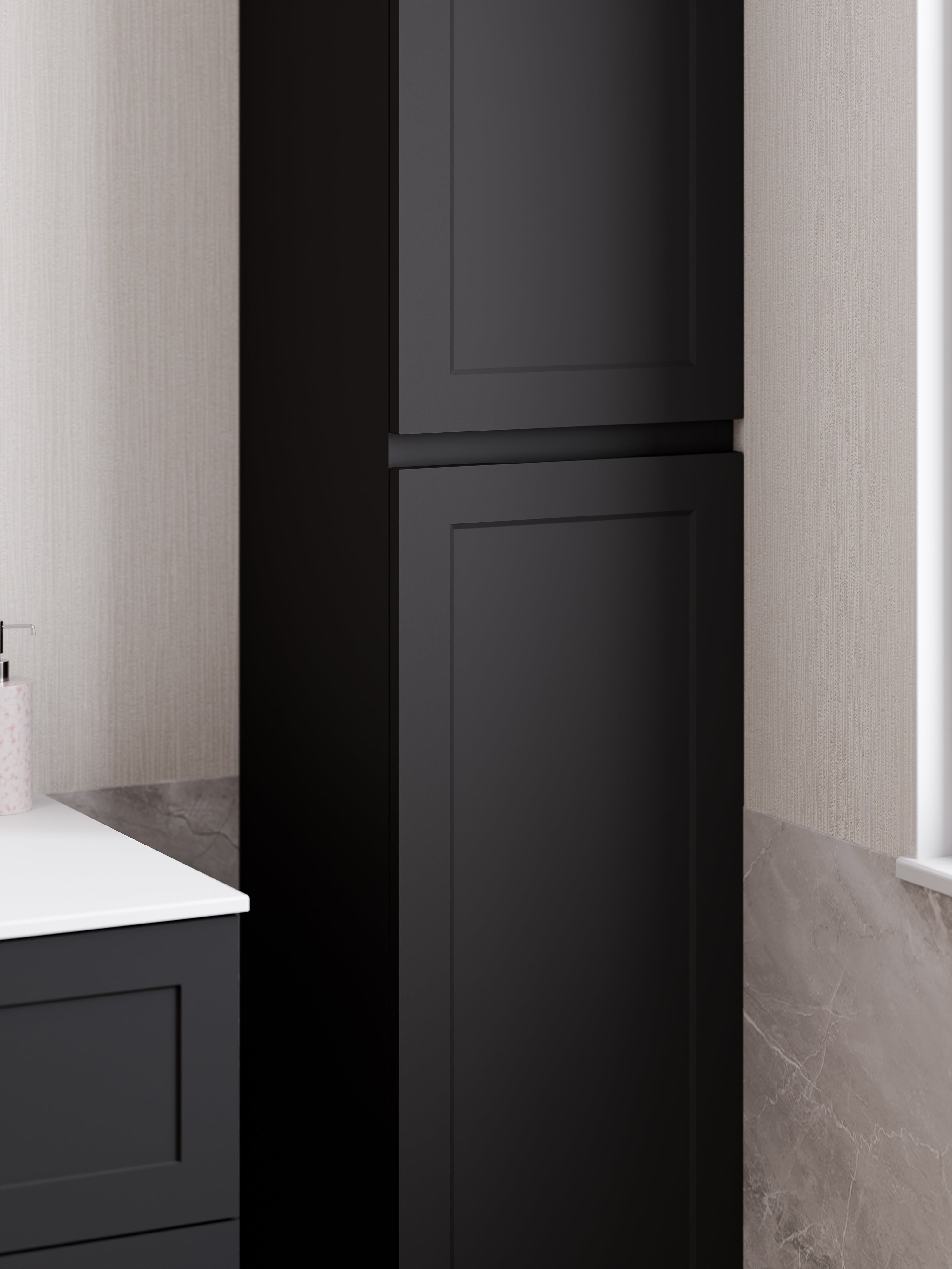 lineare-loft-tower-cabinet-matte-black