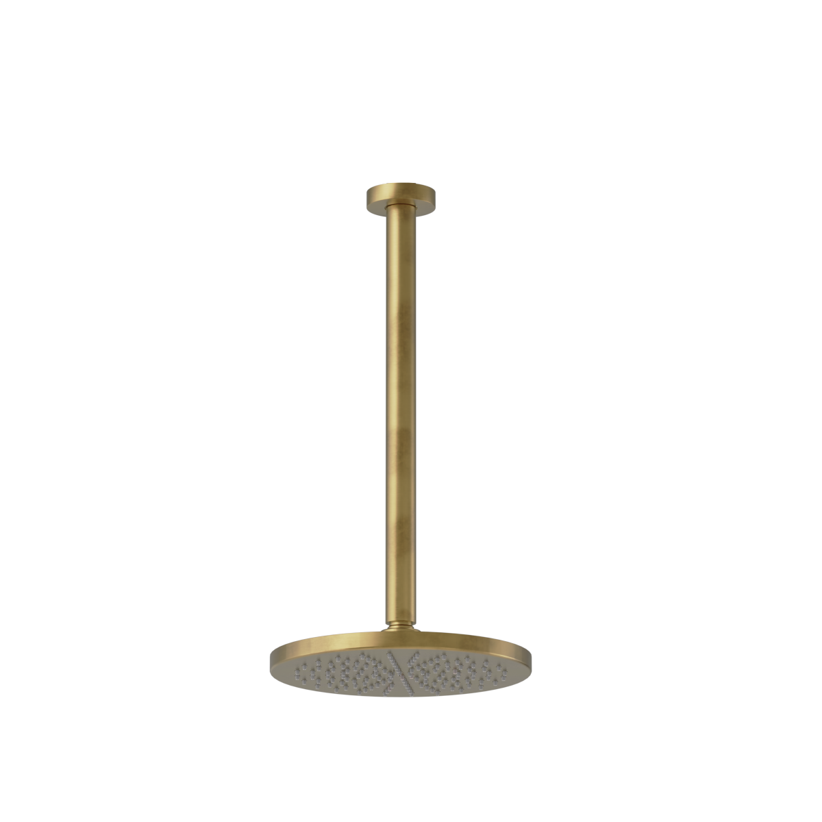 Plumbline Buddy 200mm Ceiling Mount Rainhead With 300mm Arm