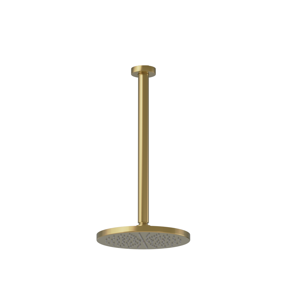Plumbline Buddy 200mm Ceiling Mount Rainhead With 300mm Arm