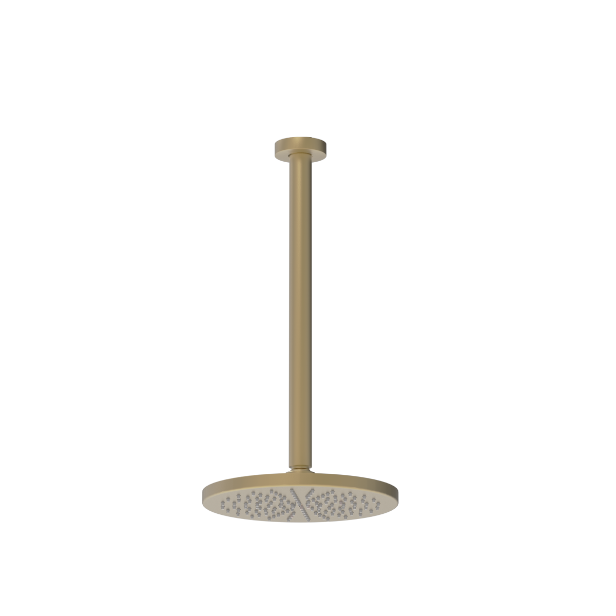 Plumbline Buddy 200mm Ceiling Mount Rainhead With 300mm Arm