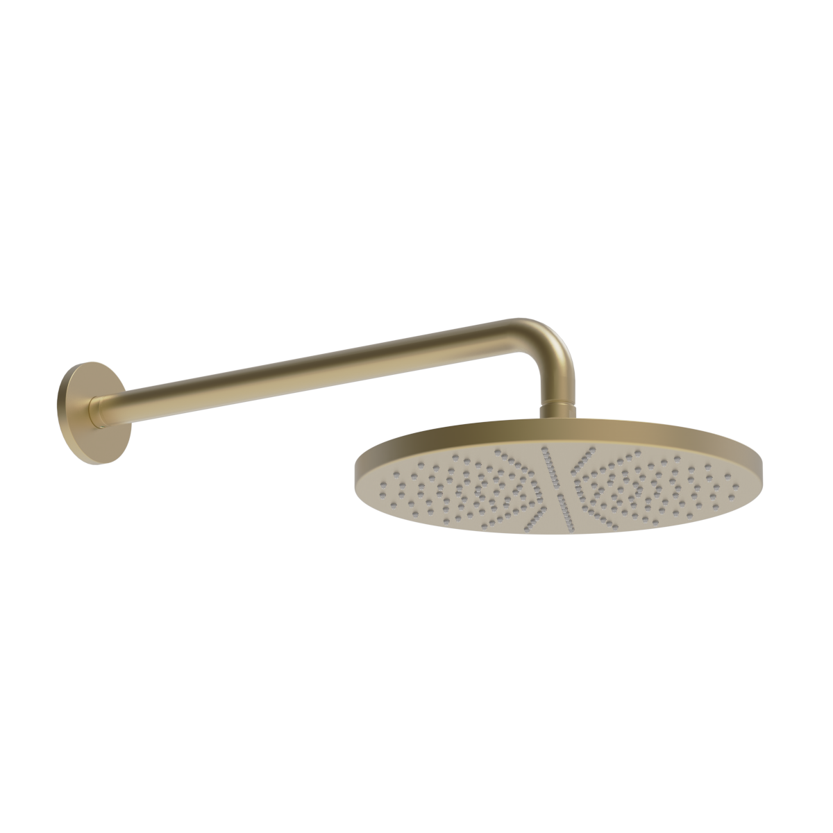 Plumbline Buddy 250mm Wall Mount Rainhead
