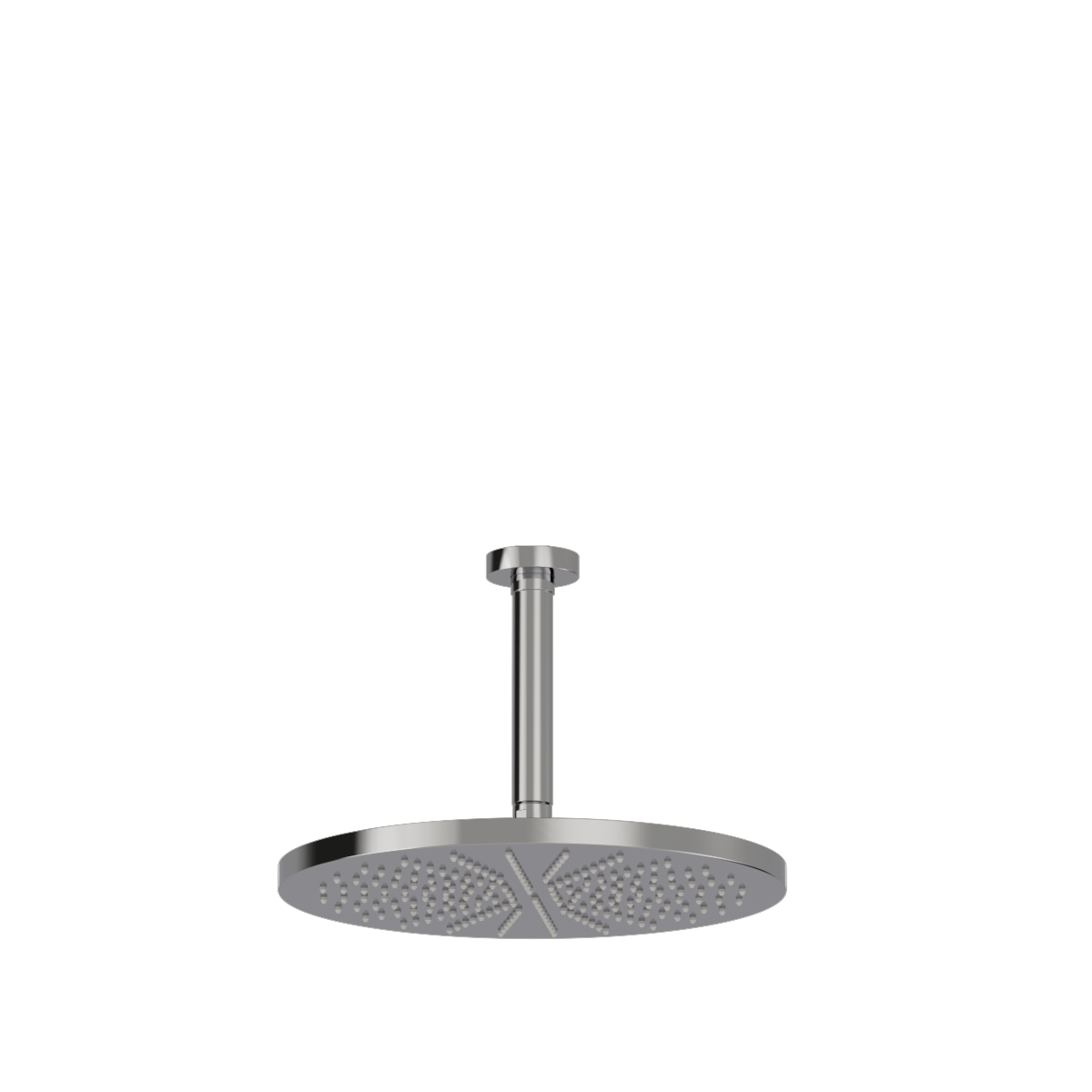 Plumbline Buddy 300mm Ceiling Mount Rainhead With 150mm Arm