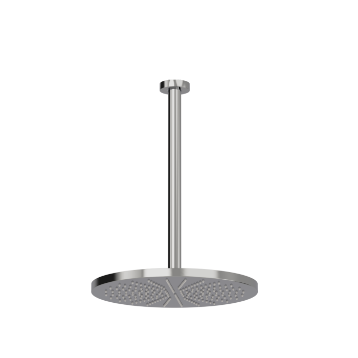 Plumbline Buddy 300mm Ceiling Mount Rainhead With 300mm Arm